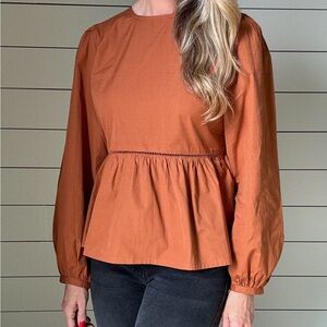 Able Lauren 100% Cotton blouse, size Medium